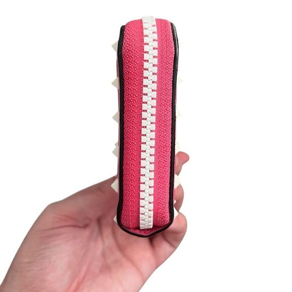 VALENTINO GARAVANI Rockstud Spike Leather Wallet - Picture 5 of 14